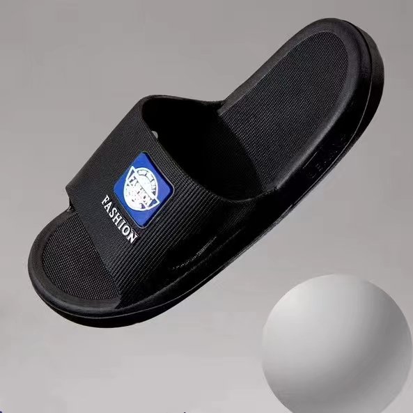 Beach Sandals Non-Slip Men Indoor Outdoor Hotel Bathroom Summer Slides Slippers 2024 New