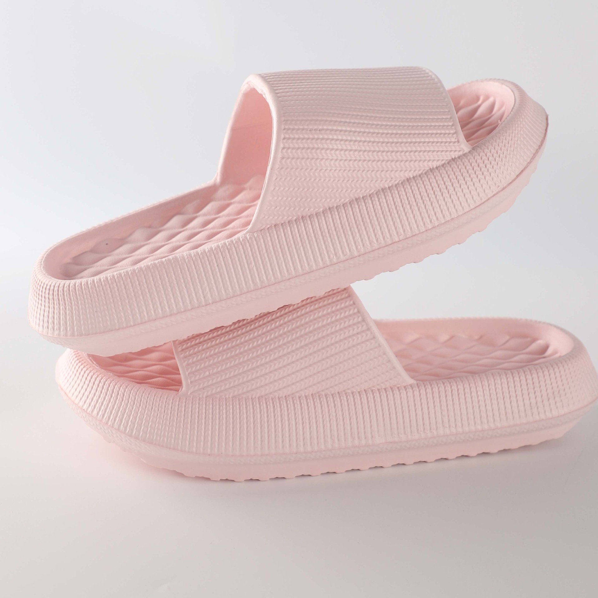 Customization Acceptable Men's and Women's Breathable Anti-slip Eva Flat Slides Slippers Sandals for Indoor Pool Bathroom Use