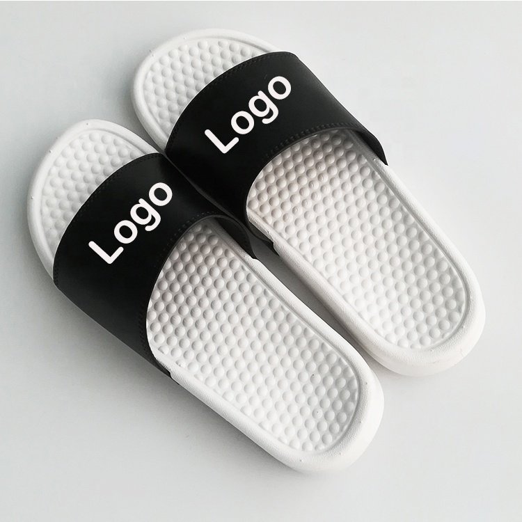 Designer Fashion Slides PVC EVA Outdoor Slippers Massage Sole Slippers Blank Slide Sandal Custom Logo
