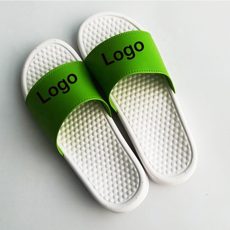 Designer Fashion Slides PVC EVA Outdoor Slippers Massage Sole Slippers Blank Slide Sandal Custom Logo