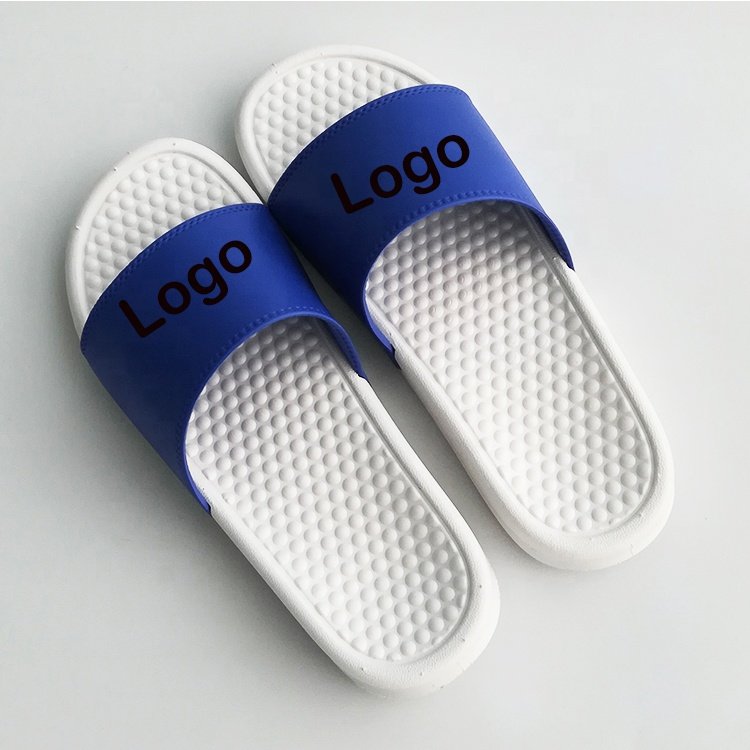 Designer Fashion Slides PVC EVA Outdoor Slippers Massage Sole Slippers Blank Slide Sandal Custom Logo