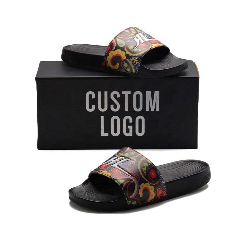 Xsheng Factory Custom Fashion Slides Slippers Custom Sandal Design-Your-Own-Slippers 5 Star Slippers Design Unique Slide Fashion