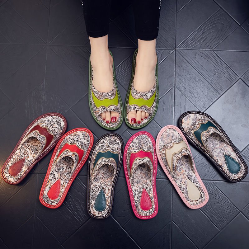 Hot Sale Eva Slipper Indoor Outdoor Soft Leather Slippers Women Luxury Casual Custom Slides Slippers