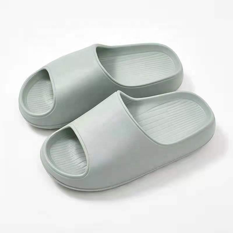 Hot Sale Home Bathroom Rubber EVA Slides Mens Ladies Unisex Durable Outdoor Beach Thick Sole Slippers Shoe