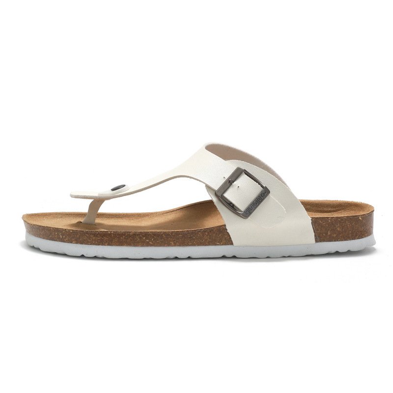 1281 2024 plus size men shoes women outdoor slides slippers soft wooden sole flip flops