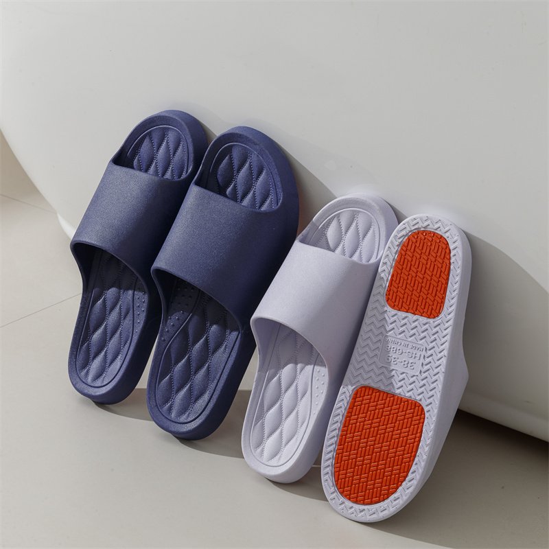 2024 New Fashion Non Slip PVC Blank Sandals Slides Slippers for Men