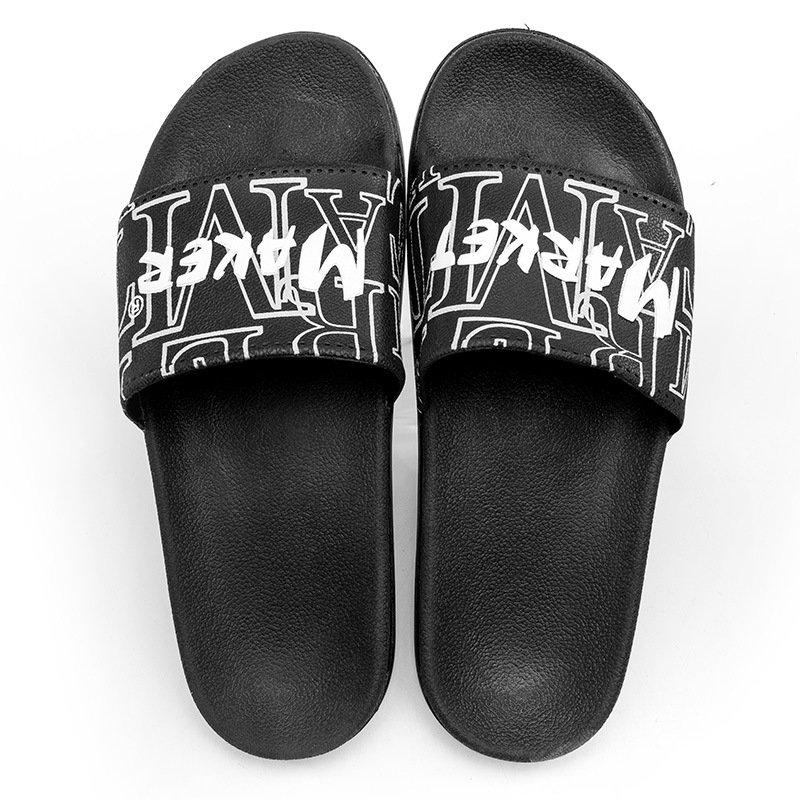Custom Logo Men and Women Shoes Summer New PVC PU EVA Slide Slippers Sandals Unisex Footwear Slippers