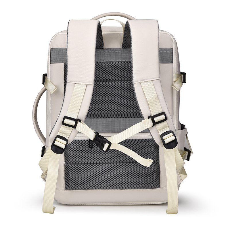 Wholesale Customized 17 Inches Large Travel Bagpack Water Resistant Expandable Backpack Air Travel Business USB Laptop Backpack