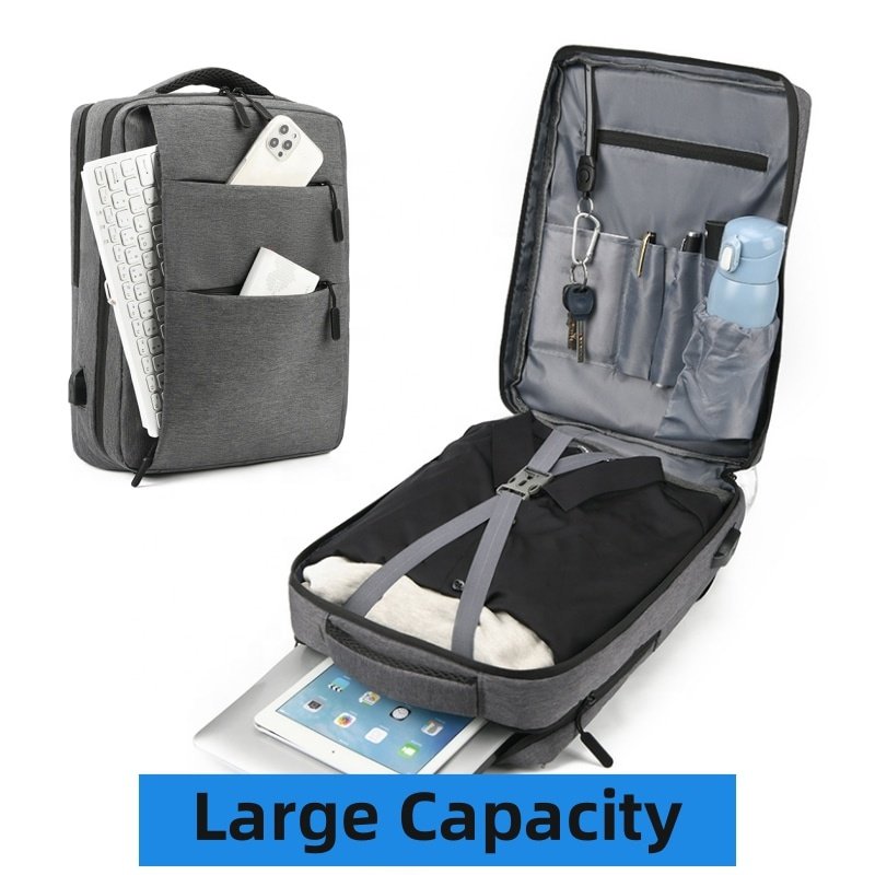 Factory Price Large Capacity Bag Beg Computer Business Mochila School Waterproof Men's College Laptop Backpack