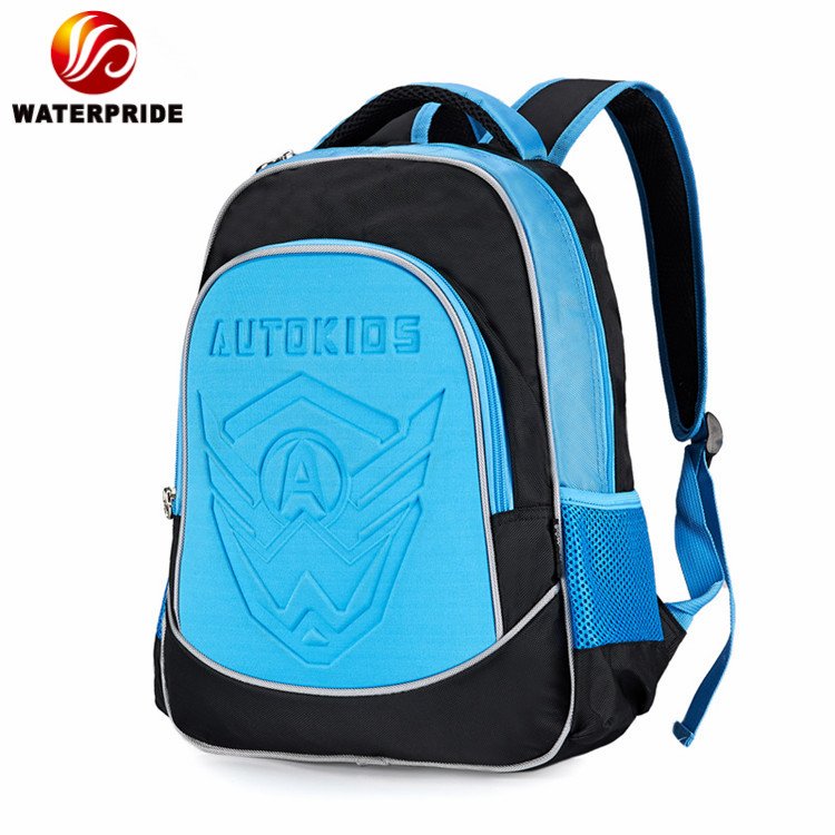 Custom 2023 School Bags Children Kids School Backpacks Custom Logo Polyester Fashion Waterproof Backpack Yellow Boys Nylon 0.4kg