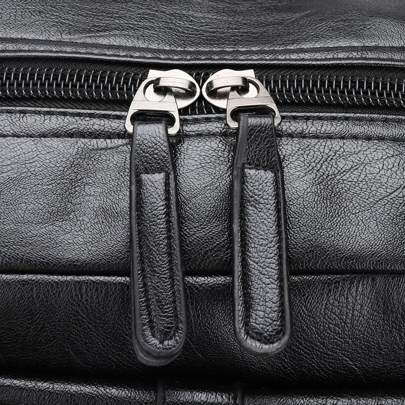 Fashion Backpack Male Travel Backpack Mens Leather Business Bag Large Laptop Shopping Travel Bag