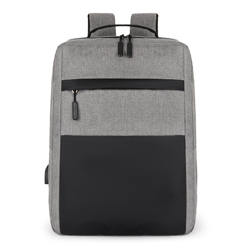 Wholesale cheaper Softback Polyester 3pcs in 1 set laptop backpack with USB charge port