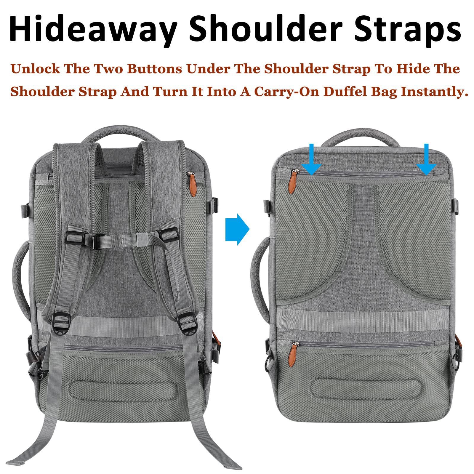 Factory Outlet 40L High Quality Waterproof Expandable Large 5 Pcs Set Travel Gym Hiking Travel Backpack Laptop Backpacks