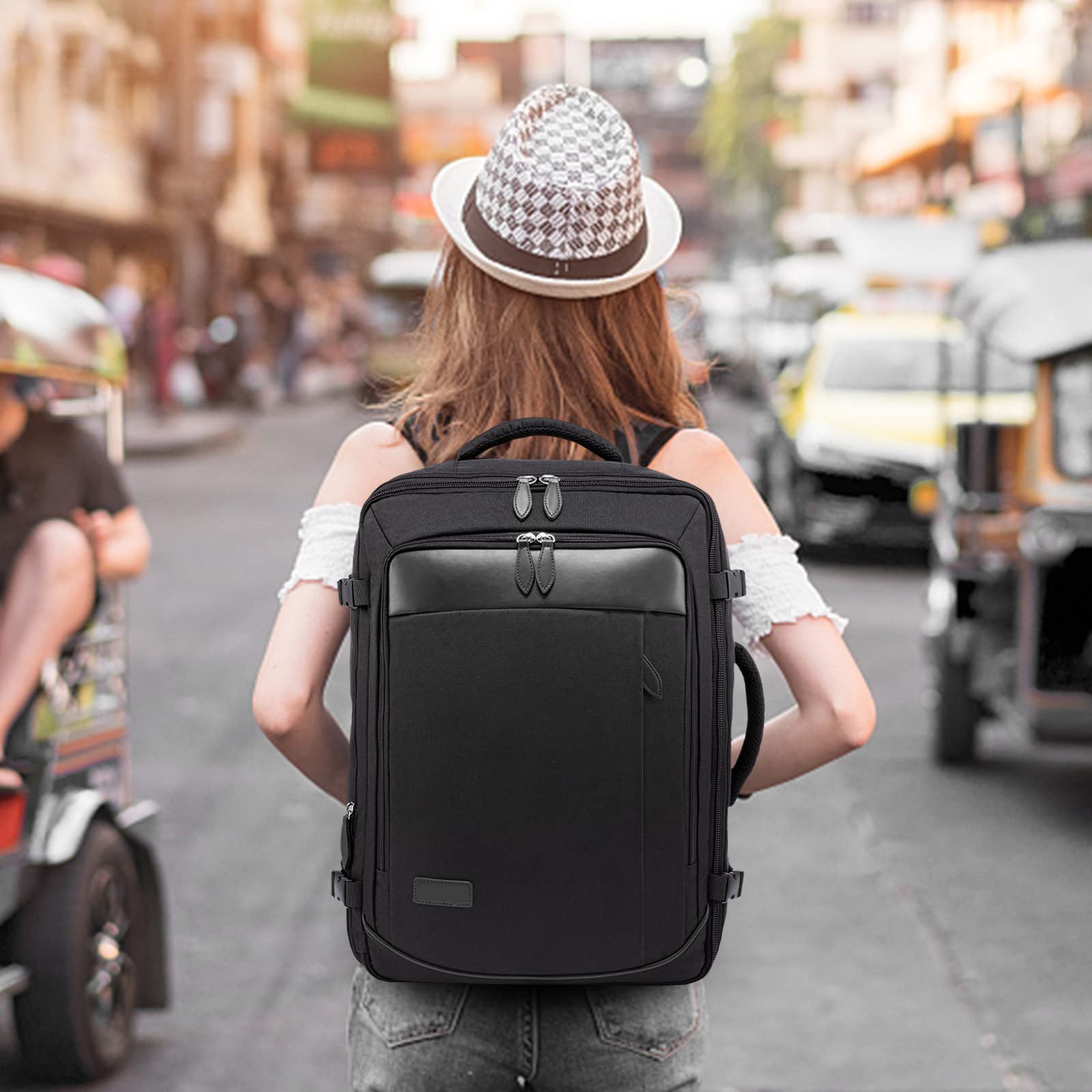 Factory Outlet 40L High Quality Waterproof Expandable Large 5 Pcs Set Travel Gym Hiking Travel Backpack Laptop Backpacks