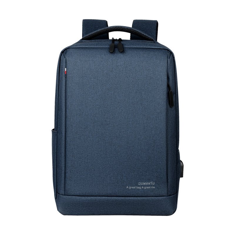 Wear-resistant Waterproof Multifunctional Large-capacity Nylon Laptop Backpack with USB Charging Interface School Bag