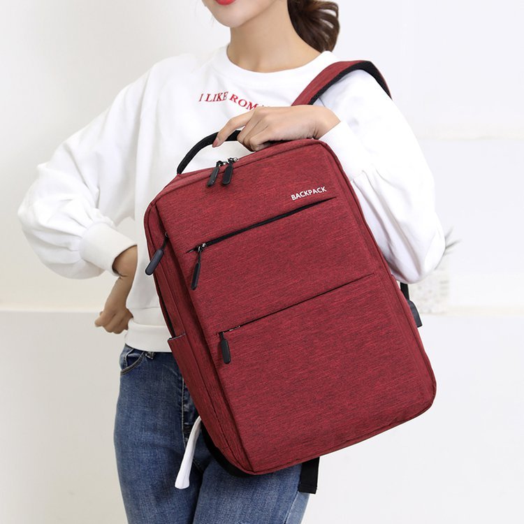 factory wholesale business waterproof laptop bags supplier school travel women men smart backpack