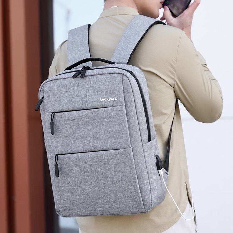 factory wholesale business waterproof laptop bags supplier school travel women men smart backpack