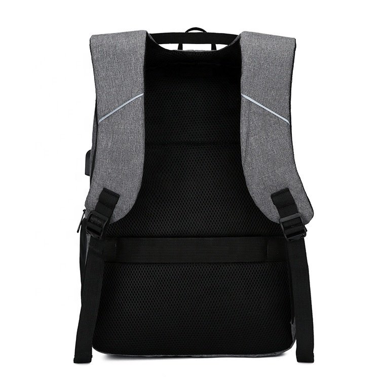 QXMOVING Large Capacity Travel Strong Waterproof Nylon Men Laptop Backpack Business Anti Theft Slim