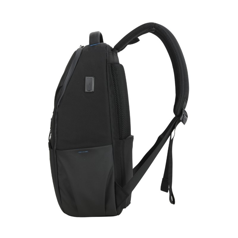 Premium Men's Business Backpack - Polyester Waterproof, Large Capacity Laptop Backpack for Travel, Work, and Daily Use