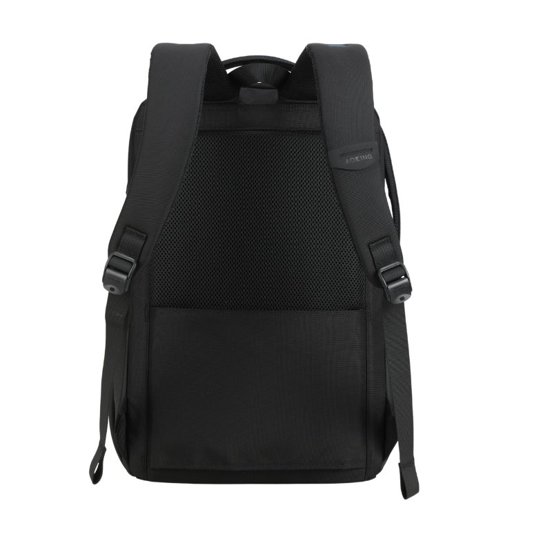 Premium Men's Business Backpack - Polyester Waterproof, Large Capacity Laptop Backpack for Travel, Work, and Daily Use