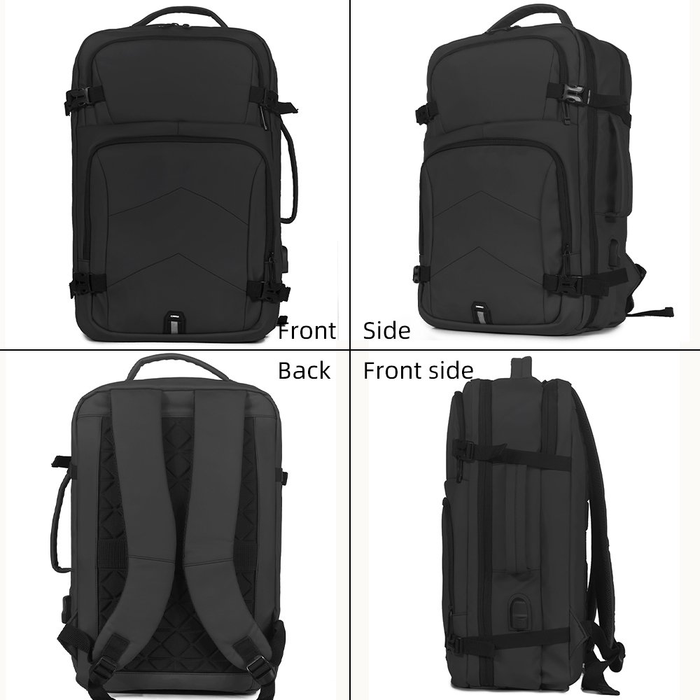 customized laptop bag backpack 15 17 inch business travel nylon waterproof anti-theft laptop backpack bag with usb charging port