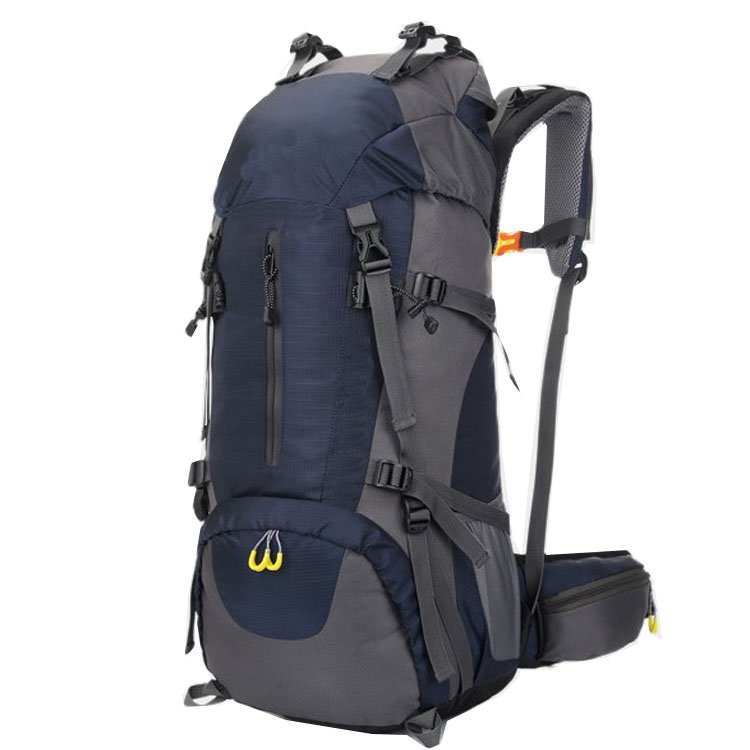 Mochila Outdoor Mountain Backpack Mountaineering Bag Camping Travel Backpack 60l Hiking Backpack Customized Logo Polyester 1KGS
