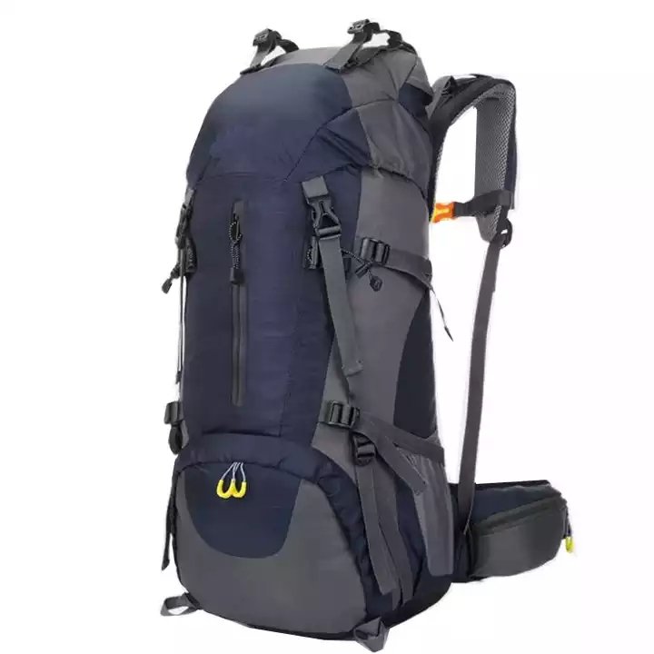 Mochila Outdoor Mountain Backpack Mountaineering Bag Camping Travel Backpack 60l Hiking Backpack Customized Logo Polyester 1KGS