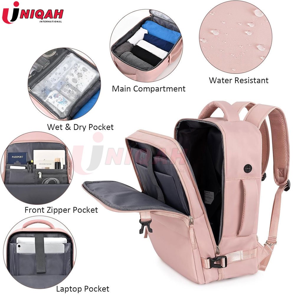 Travel Laptop Backpack, Backpack Women Airline Approved Waterproof College Backpack Business Work Casual Bag