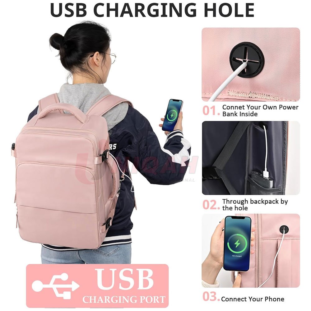 Travel Laptop Backpack, Backpack Women Airline Approved Waterproof College Backpack Business Work Casual Bag