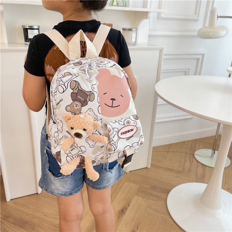 wholesale simple style cheap adult women and men backpack bag leisure small high school teenage bags for girls and boys