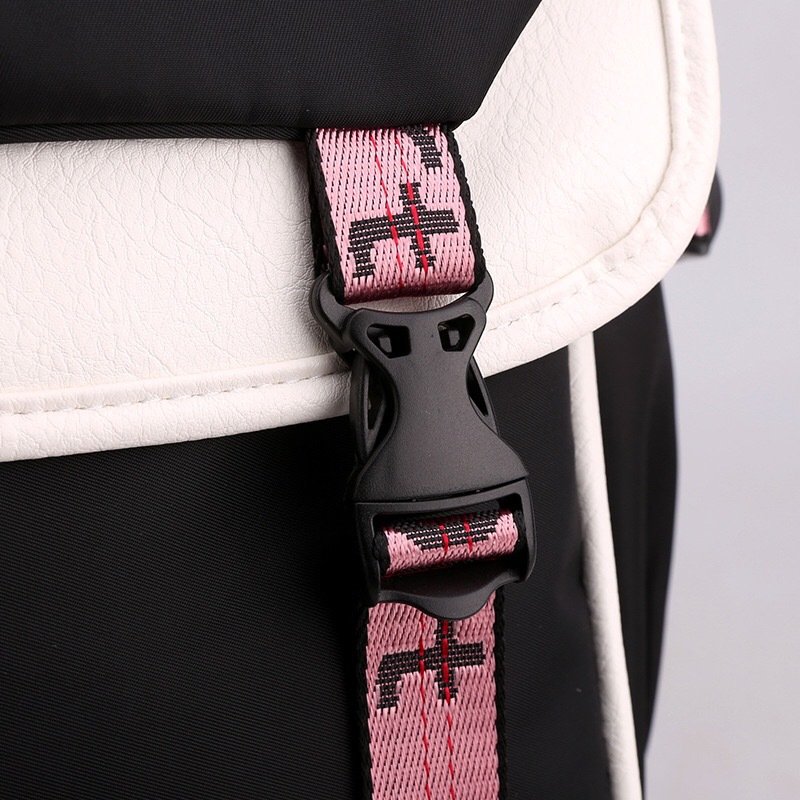 2024 New Contrast color Travel Outdoor School Bags Custom New Arrival Durable Large Capacity Campus Style Zipper Backpack