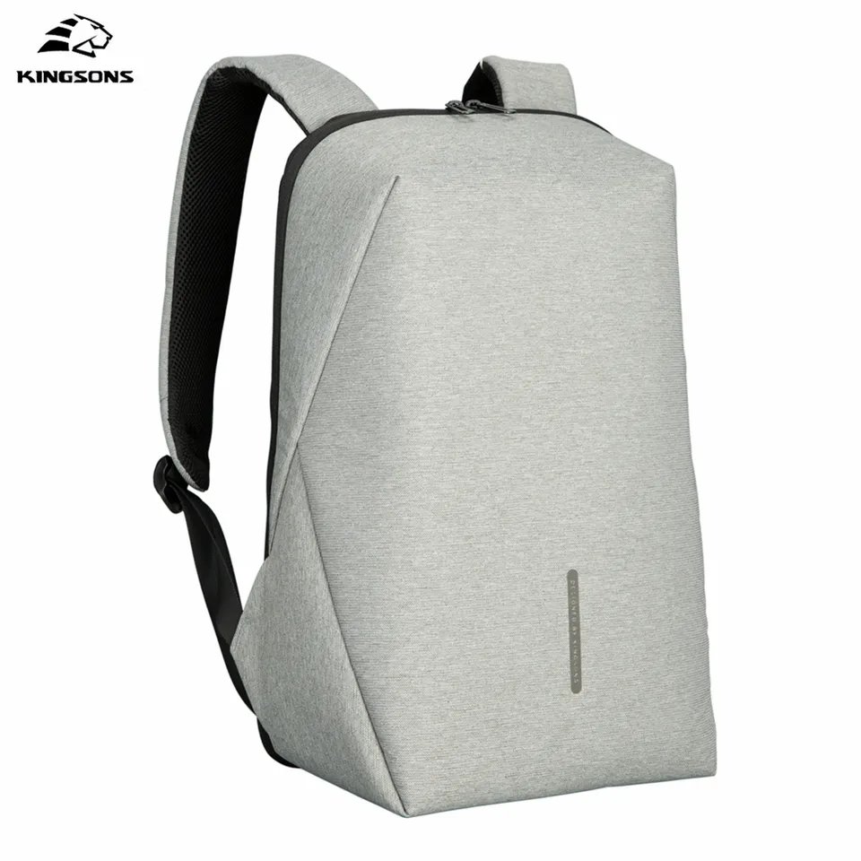 Kingsons 2019 hot selling custom bagpack school antirobo laptop backpack mochila antirrobo antitheft bag