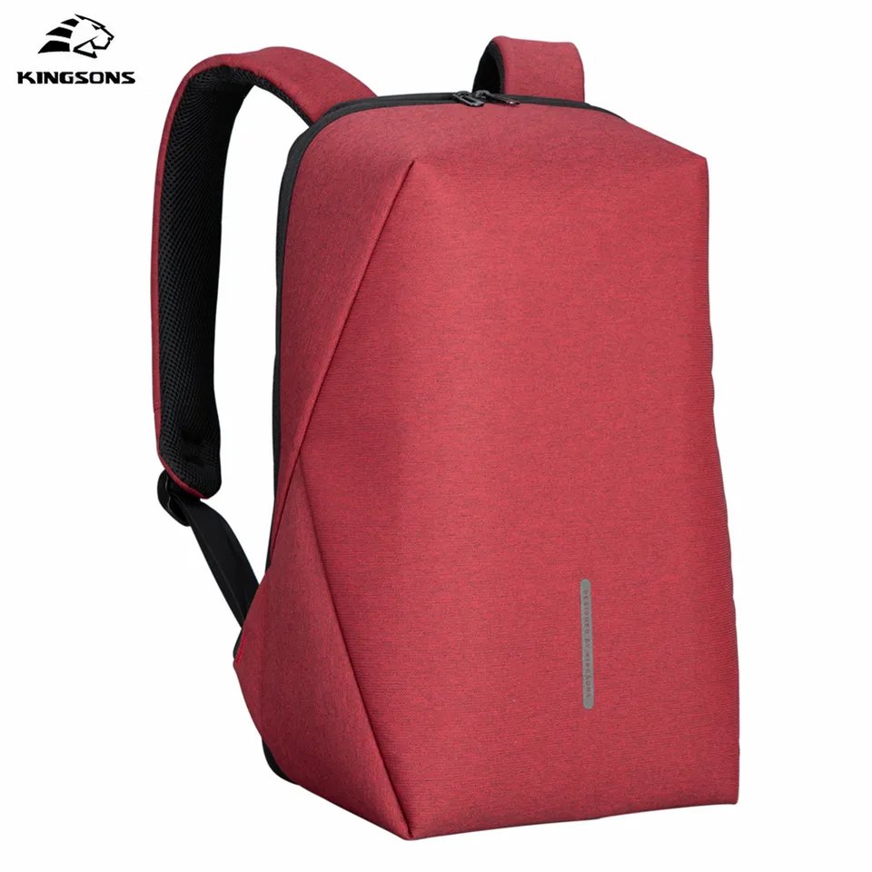 Kingsons 2019 hot selling custom bagpack school antirobo laptop backpack mochila antirrobo antitheft bag