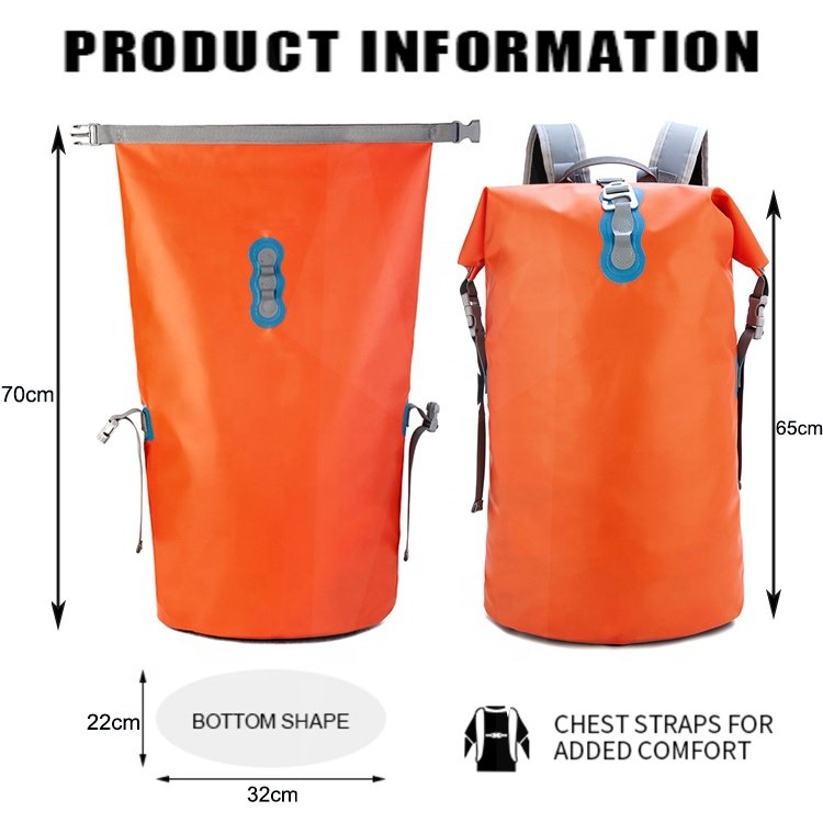 Men's Laptop Backpack Rucksack Multifunction Waterproof Backpack Travel Dry Bag Male Manufacture PVC Tarpaulin OEM Unisex Open