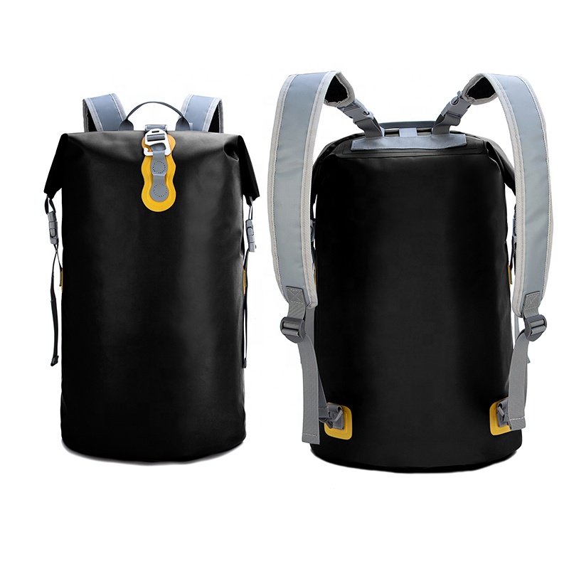 Men's Laptop Backpack Rucksack Multifunction Waterproof Backpack Travel Dry Bag Male Manufacture PVC Tarpaulin OEM Unisex Open