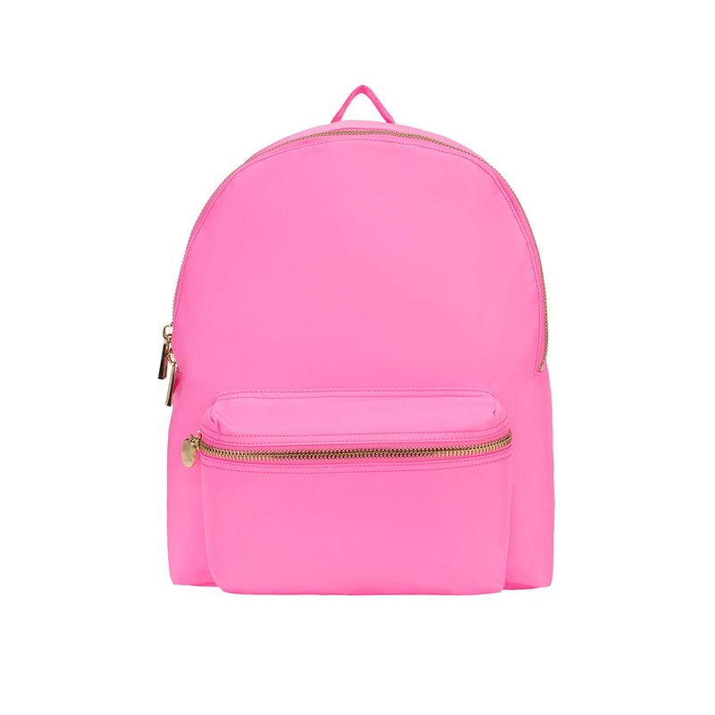 Custom Large Capacity Nylon Travel Luggage Bag Laptop Backpack Hiking Travel Notebook School Bag Pink Traveling Bag