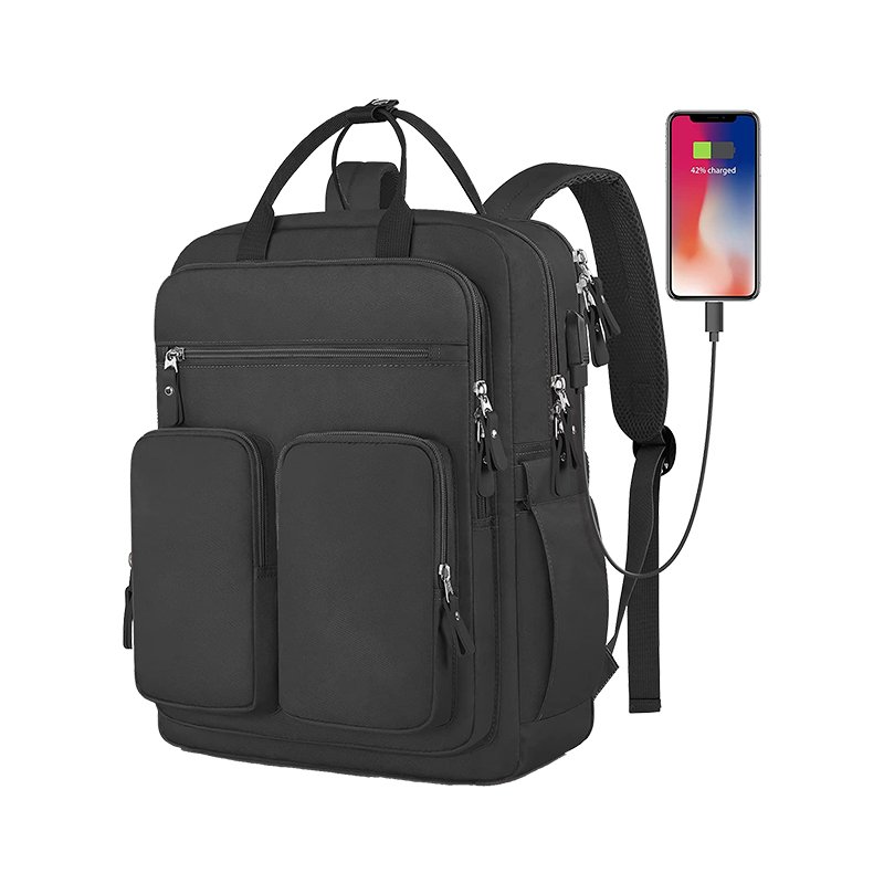 Travel smart capacity fashion computer backpack office laptop backpack usb charging with notebook interlayer backpack bags new