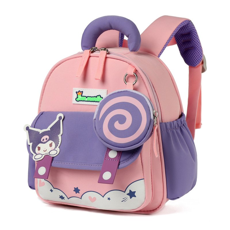 Children's new backpack kindergarten schoolbag girl cute lightweight baby ultra-light cartoon boy backpack stylish