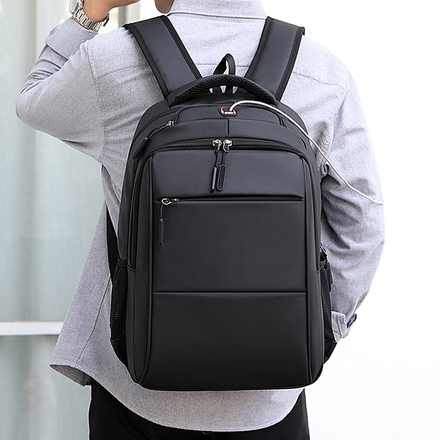 Wholesale Custom Logo Large Capacity Waterproof Travel Business Laptop Bags Backpack For Men