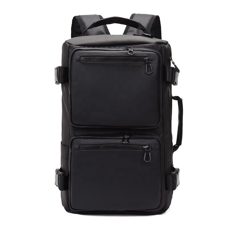 Travel Duffel Bag Large Capacity Water Resistant Business Backpack 15.6 inch Laptop Rucksack College Book bags Shoulder straps