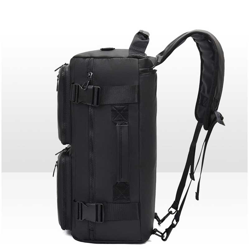 Travel Duffel Bag Large Capacity Water Resistant Business Backpack 15.6 inch Laptop Rucksack College Book bags Shoulder straps
