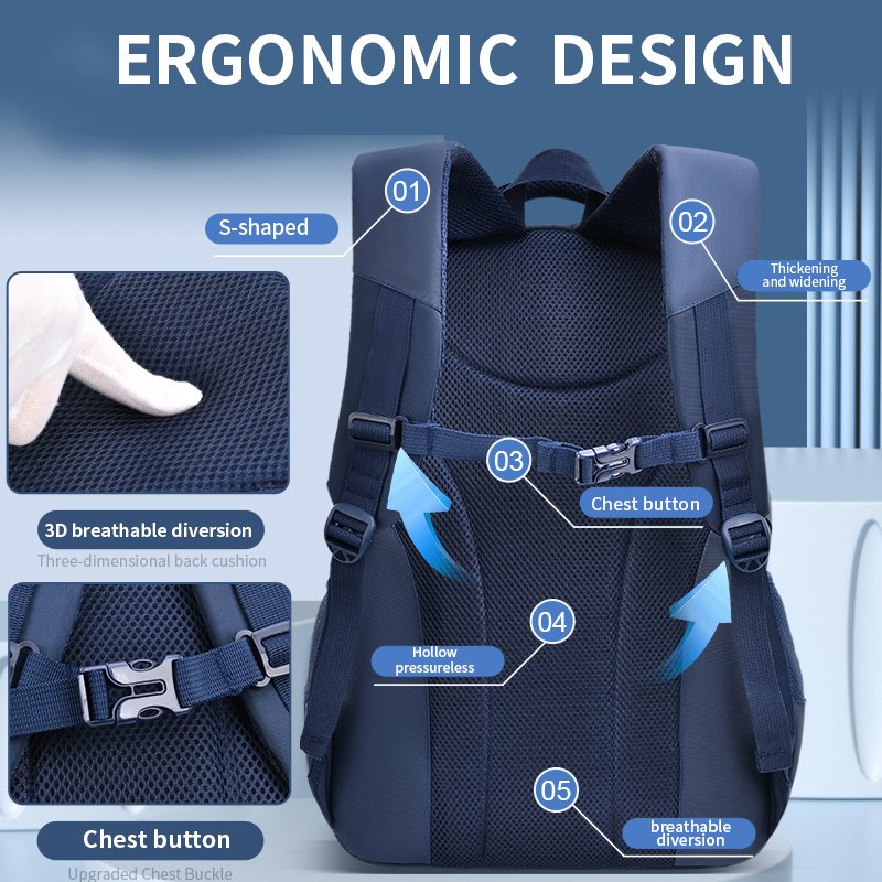 wholesale laptop backpack bag school men backpack laptop usb black school backpack school bags for boys kids