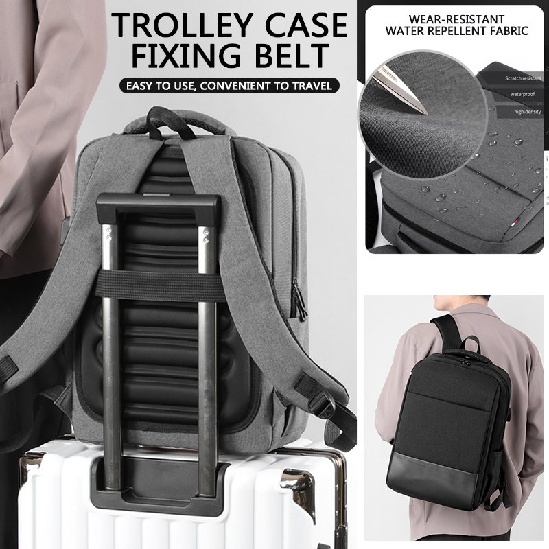 Custom Logo College Schoolbag Business Bag Mochila Impermeable Men Laptop Backpack Outdoor Travel Daily School Business Backpack