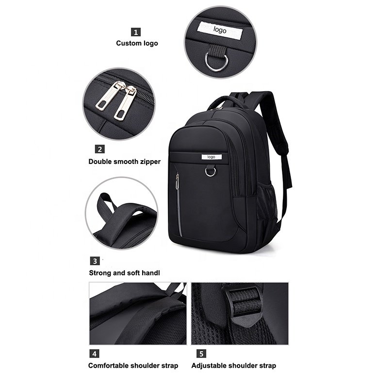 NEW Style 19inches Travel Waterproof Duffle Laptop Backpack Bags Zipper Bag Polyester Unisex Oxford Backpack . Ergonomic Design
