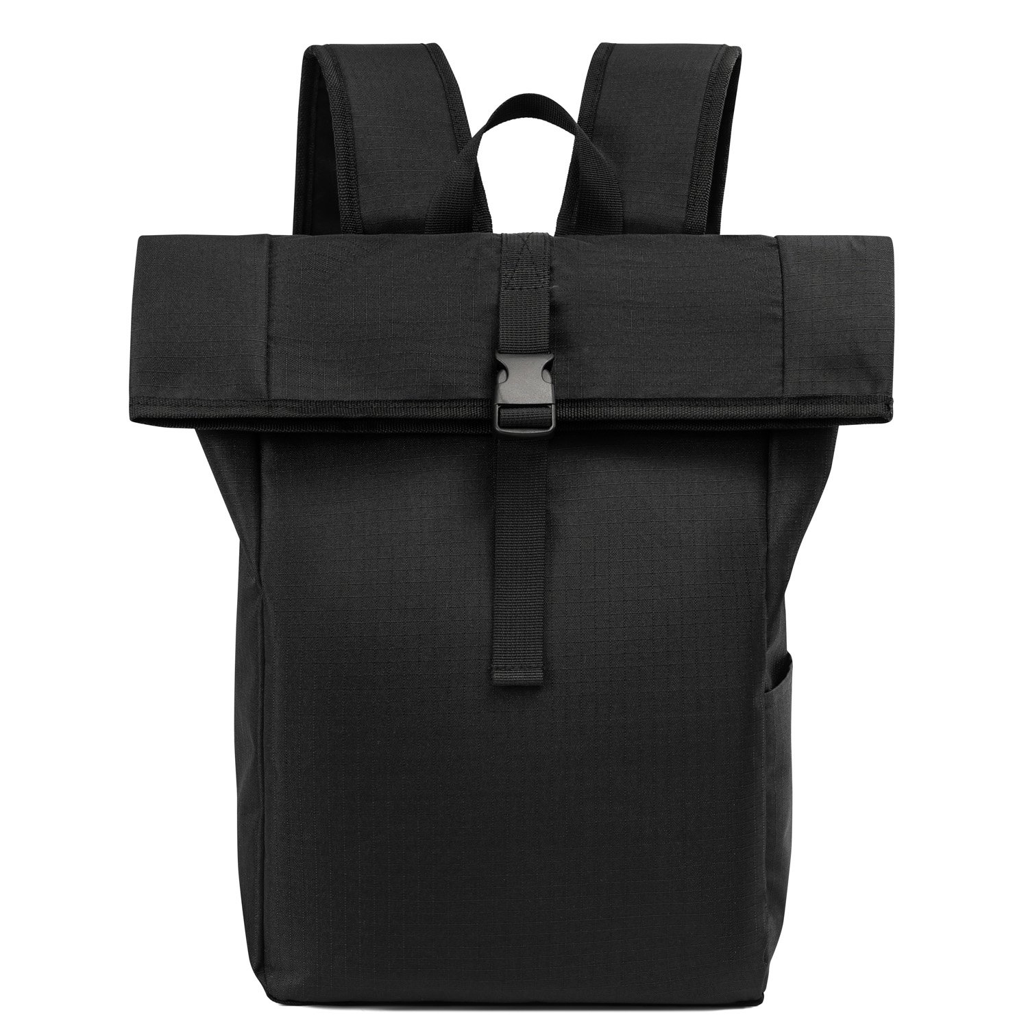 large capacity rollup rucksack custom logo recycled leisure sports laptop backpacks for women, men