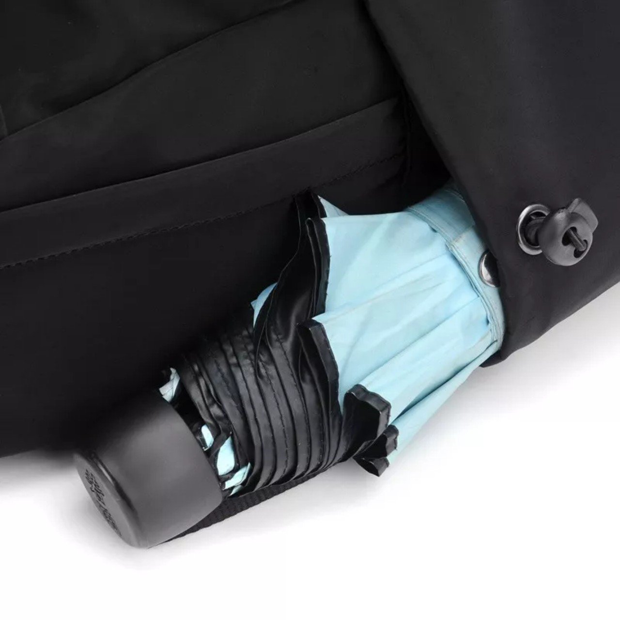 Men's Casual Backpack with Anti-Theft Feature High Quality Polyester Fabric Waterproof and Colorful Handle for Everyday Use