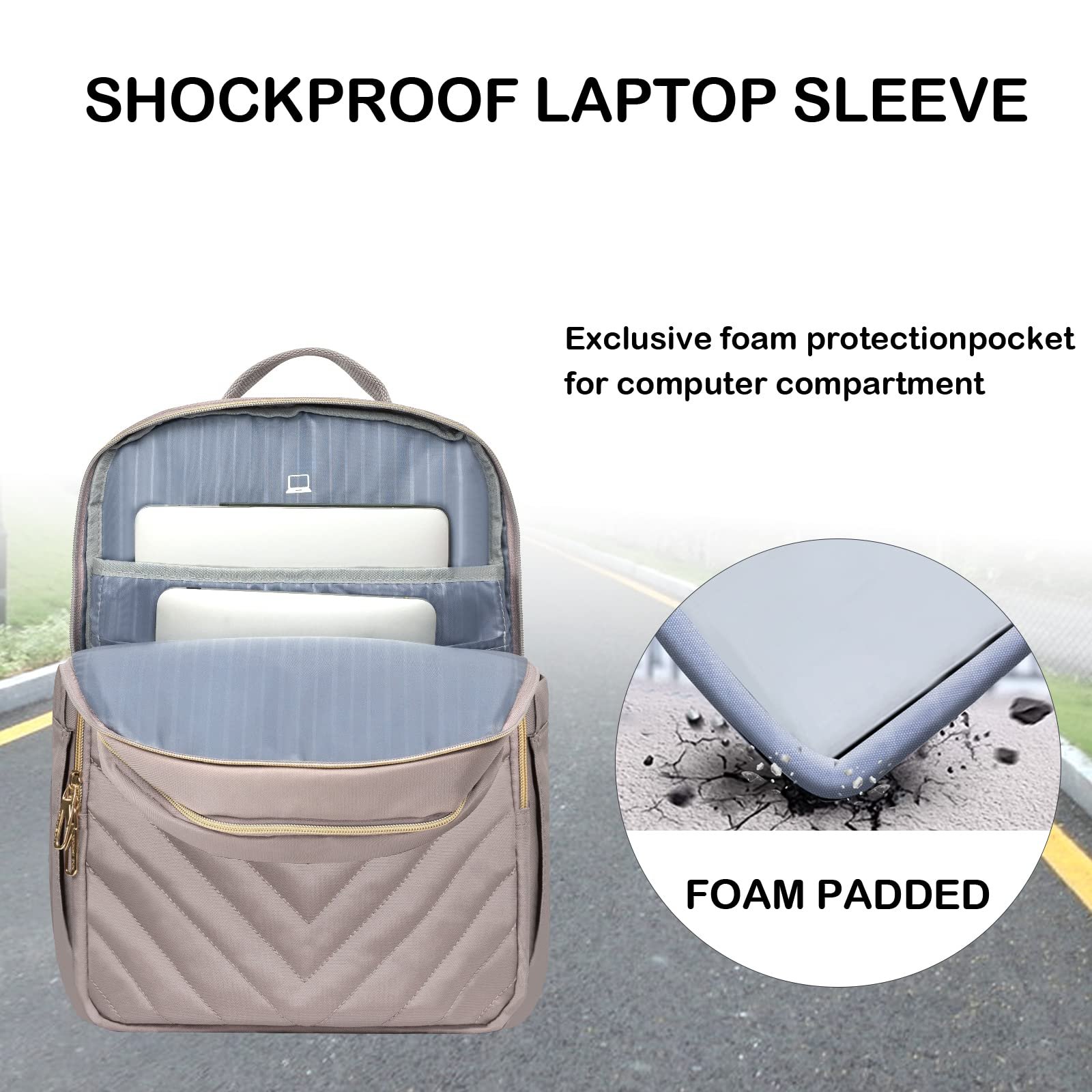 New Nylon Laptop Backpacks School Bags Custom Logo Design Laptop Bag Women Laptop Computer Bag Backpacks with USB