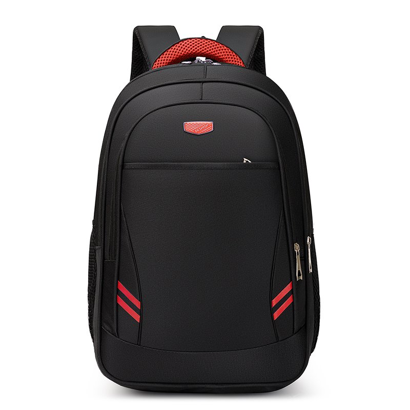 Large Capacity Waterproof Oxford Laptop Backpack Zipper Closure Custom Logo Casual Travel Daily Use Carrying Strap System School