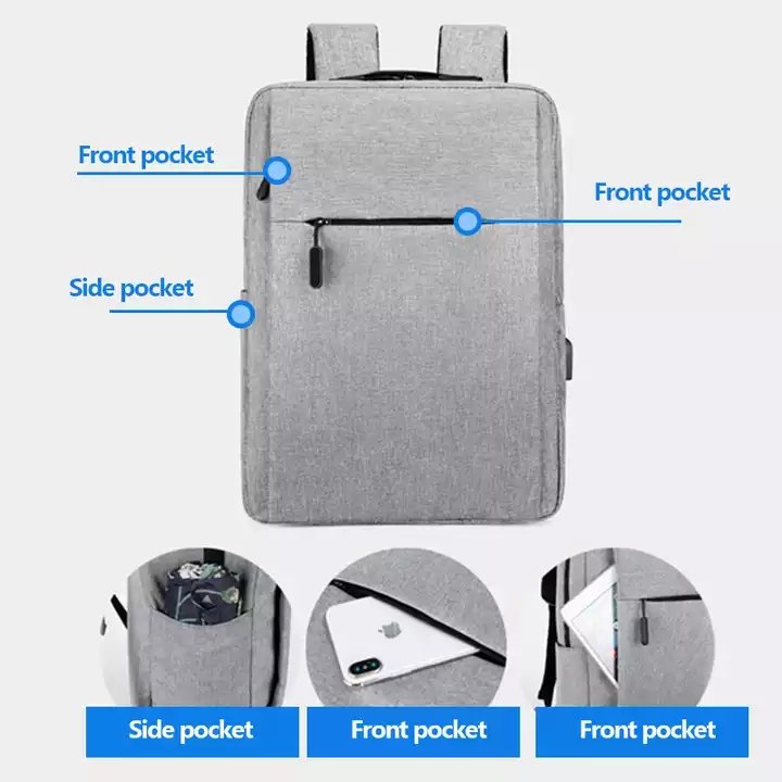 Oem Wholesale Multifunction Usb Bags 16 Inch Nylon Theft Sac A Dos Smart Laptop Backpack Bag Rucksack Mochila Inteligente