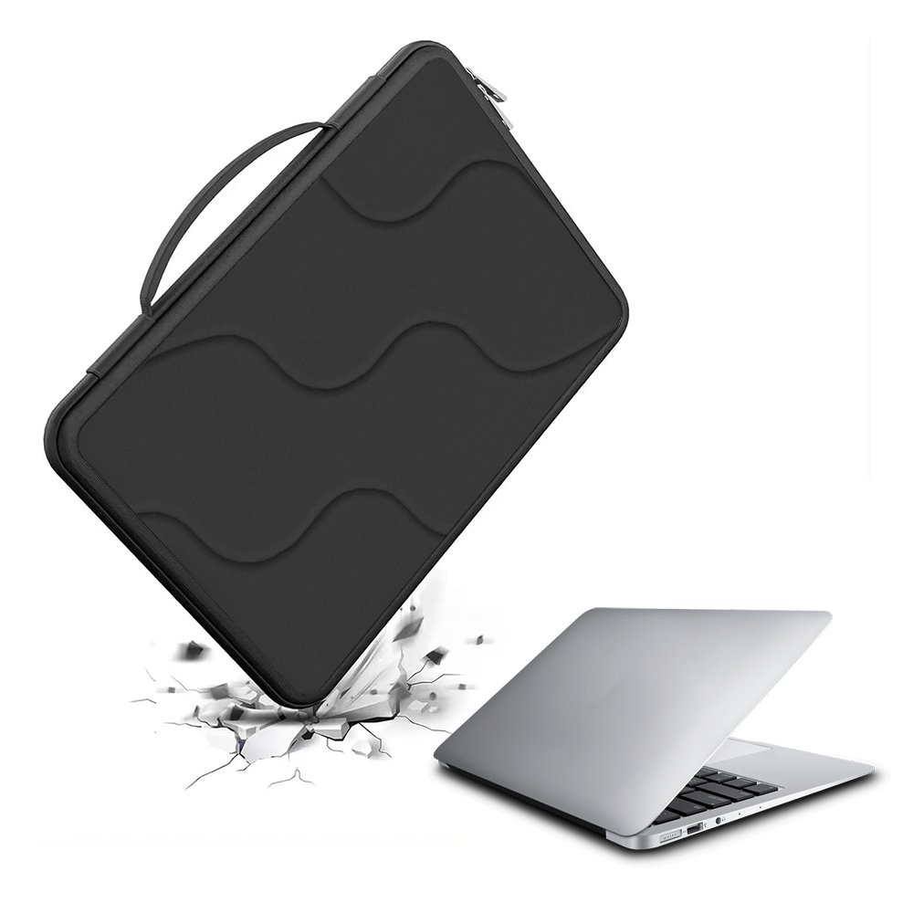 13 Inch fabric Eva Customized Size durable Hard Shell washable anti shock laptop briefcase bag portable Laptop Case For Macbook